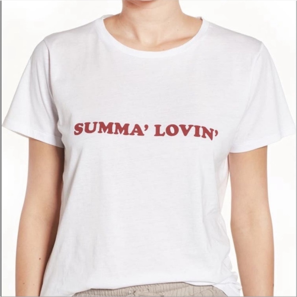Sincerely Jules Summa Lovin Graphic Tee Size Small